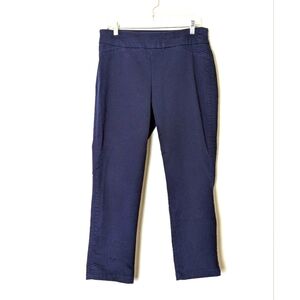 Navy Blue Ankle Pants Casual